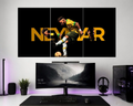 Neymar 3 piece Split Poster
