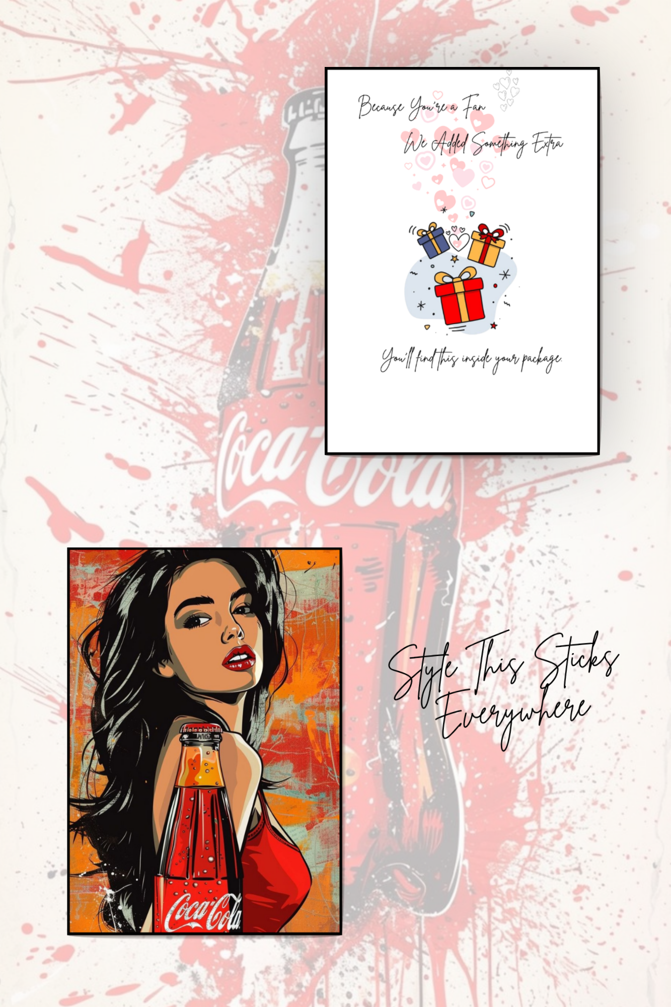 Vintage Pop Art Girl Sticker Pack – 10 Pieces