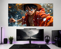 Monkey D. Luffy 3 piece Split Poster