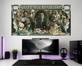 The Wolf of Wall Street 3 piece Split Poster