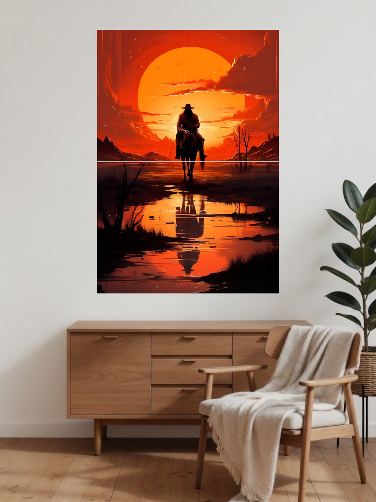 Aesthetic Posters | 4 Piece Split Poster