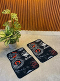 Car Floor Mat – Premium Anti-Slip Automotive Interior Mat (Black & Red)