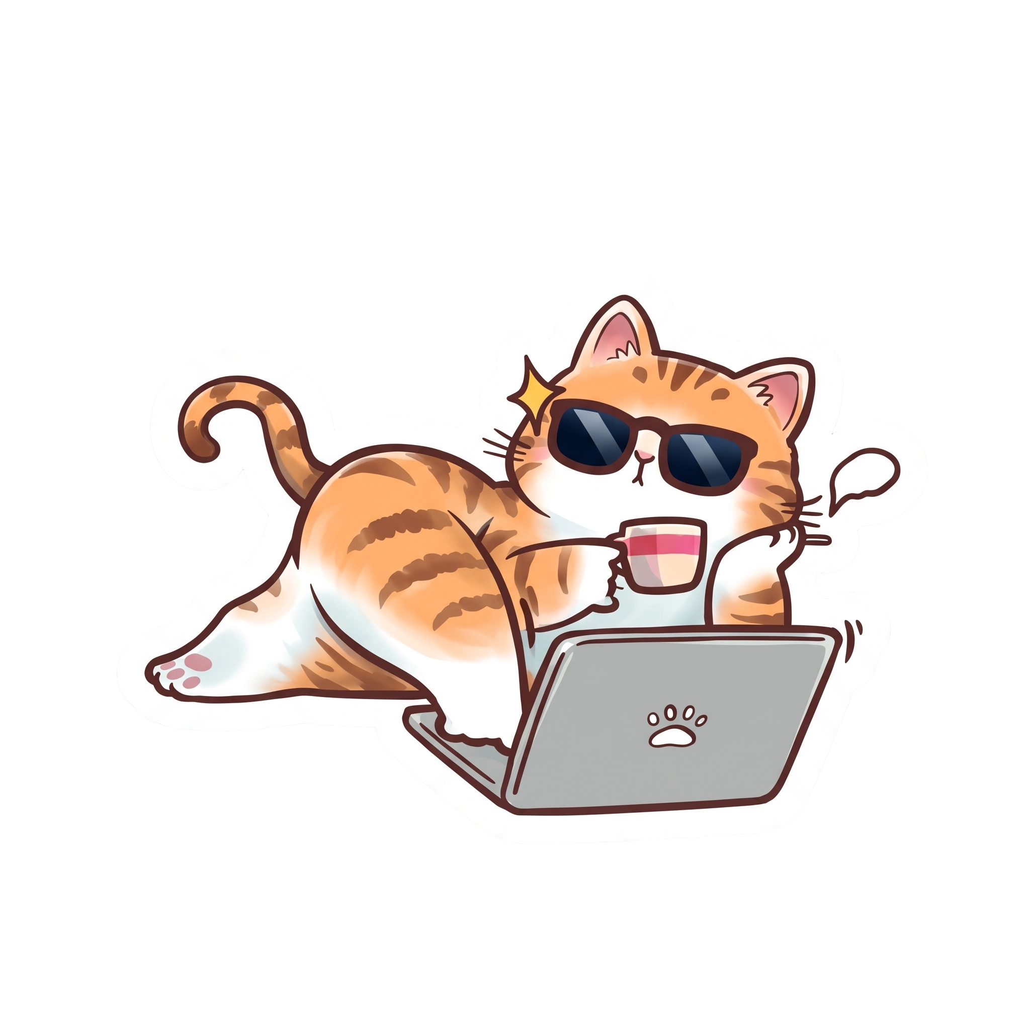 Cat Sticker