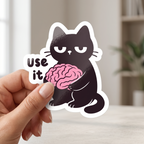 Use it Brain Sticker