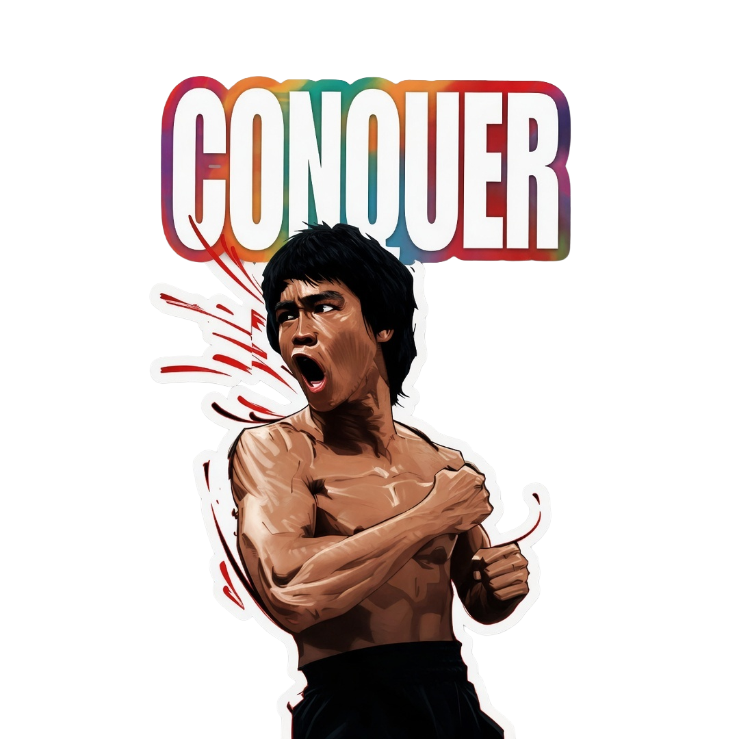 Conquer Sticker