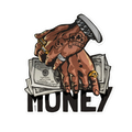 Gang Money Sticker