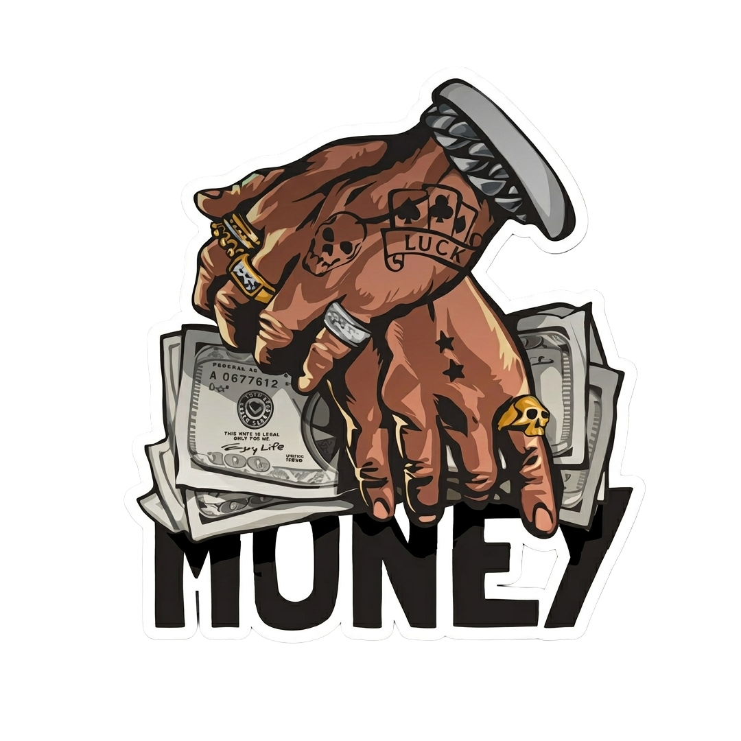 Gang Money Sticker