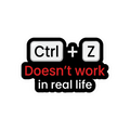 Ctrl+ Z Sticker