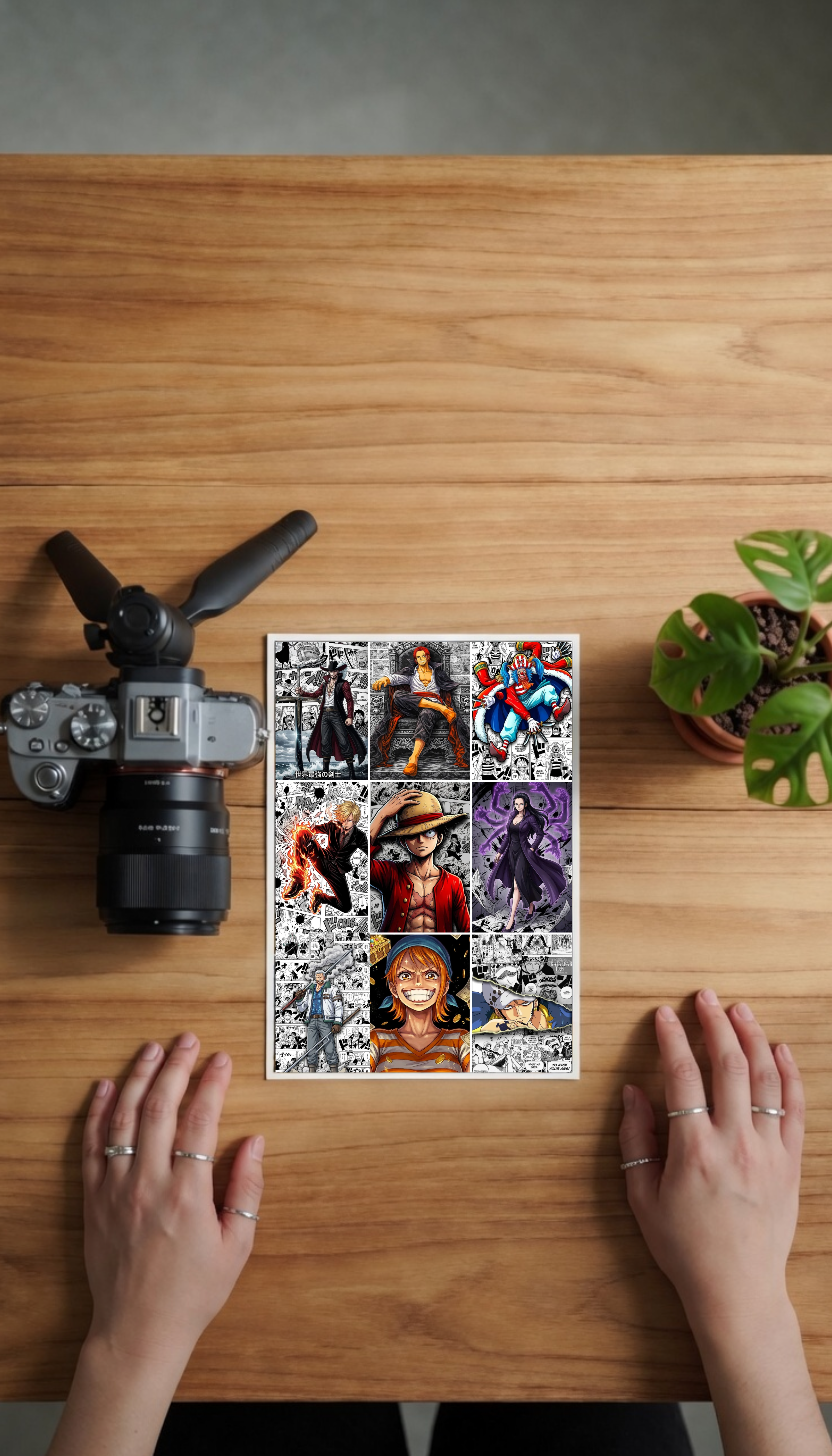 One Piece Sticker Pack – Pack of 10 | Premium Anime Stickers