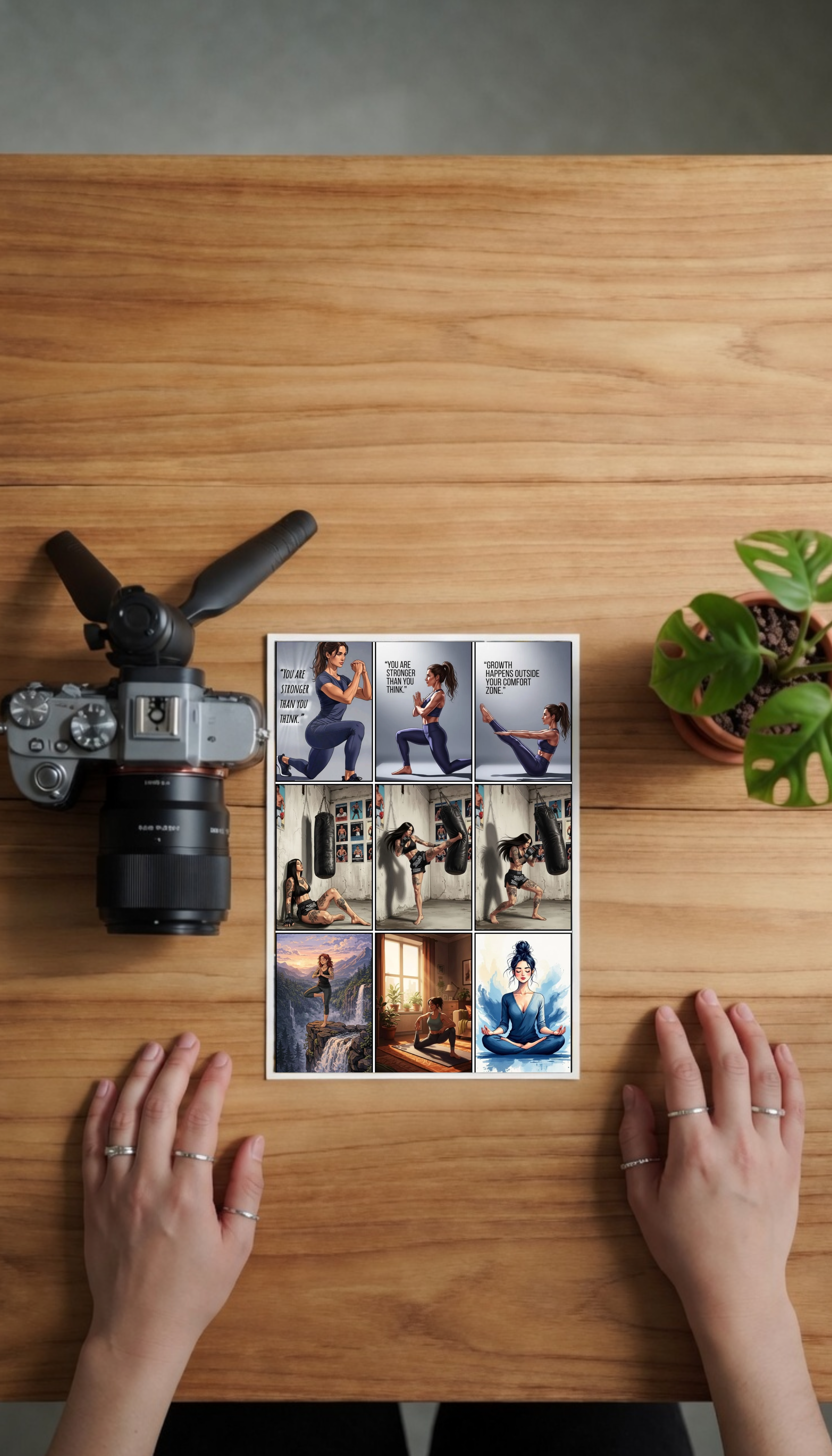 Empowered Mind & Body Sticker Pack (10 Pieces)