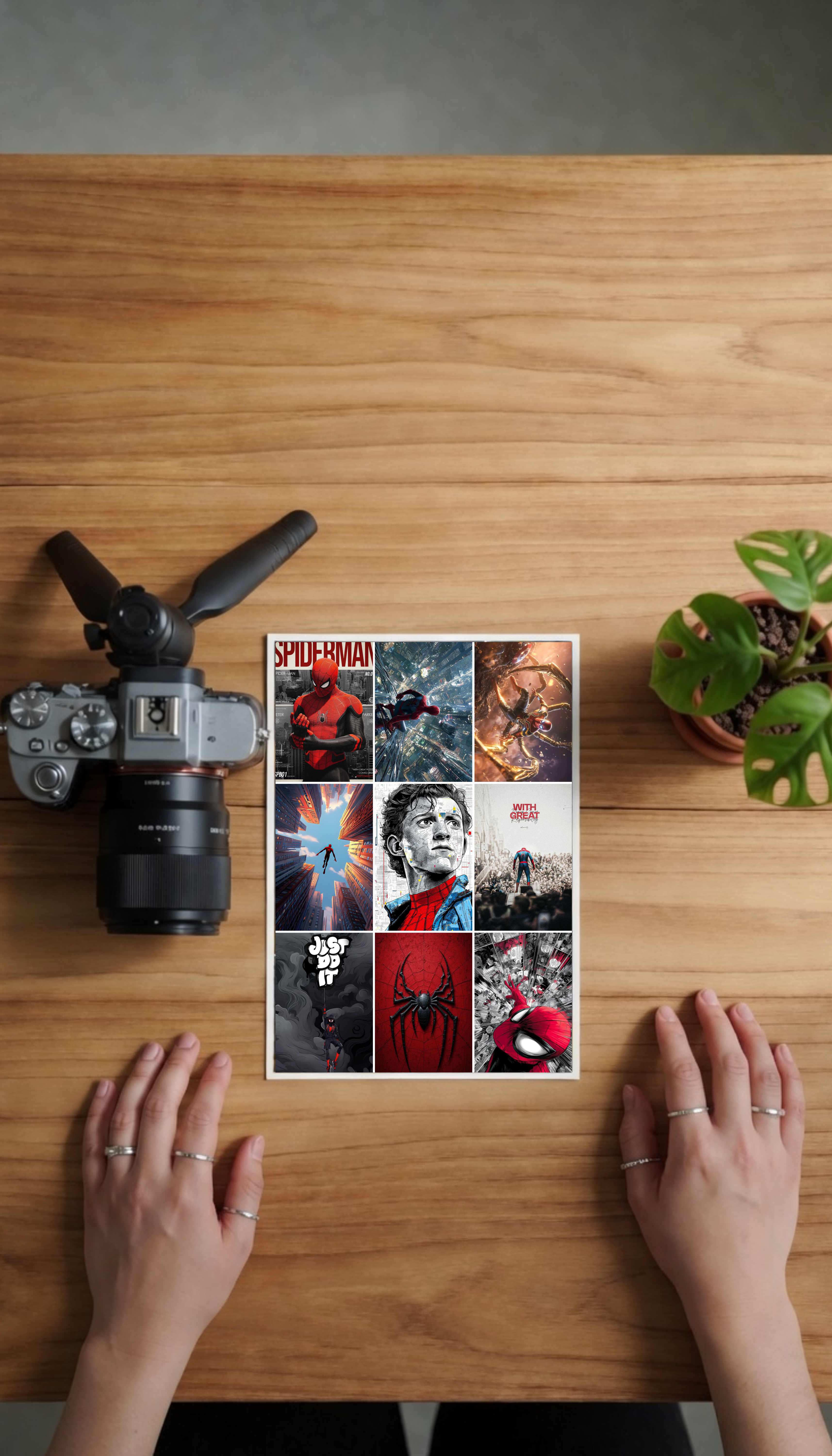 Spider-Man Sticker Pack – Pack of 10 | Premium Vinyl Stickers