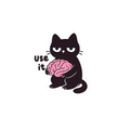 Use it Brain Sticker