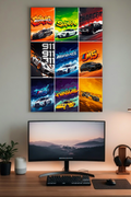 Graffiti Car Wall Poster