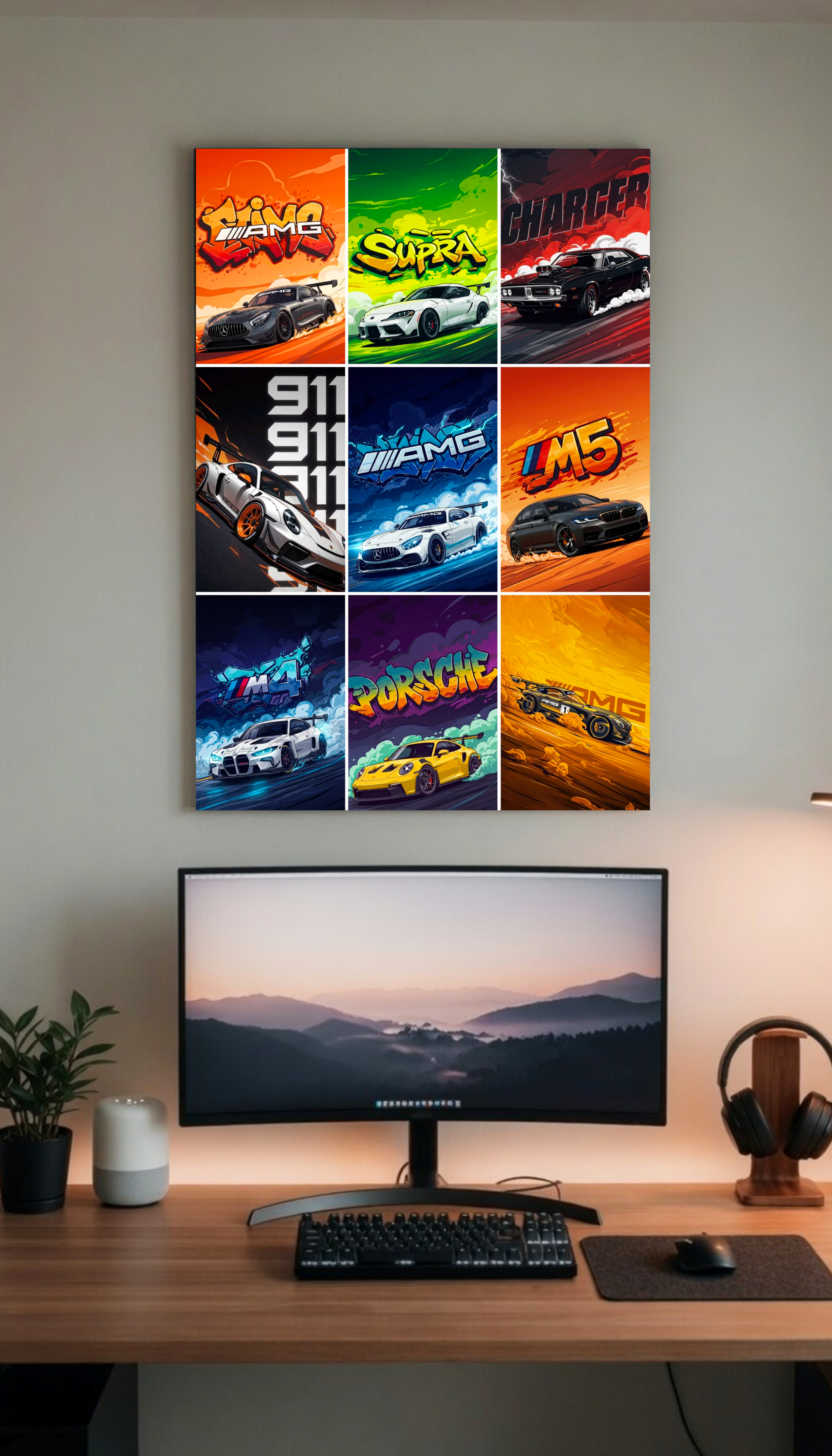 Graffiti Car Sticker Pack – Pack of 10 | Street Art & JDM Style Premium Vinyl Stickers