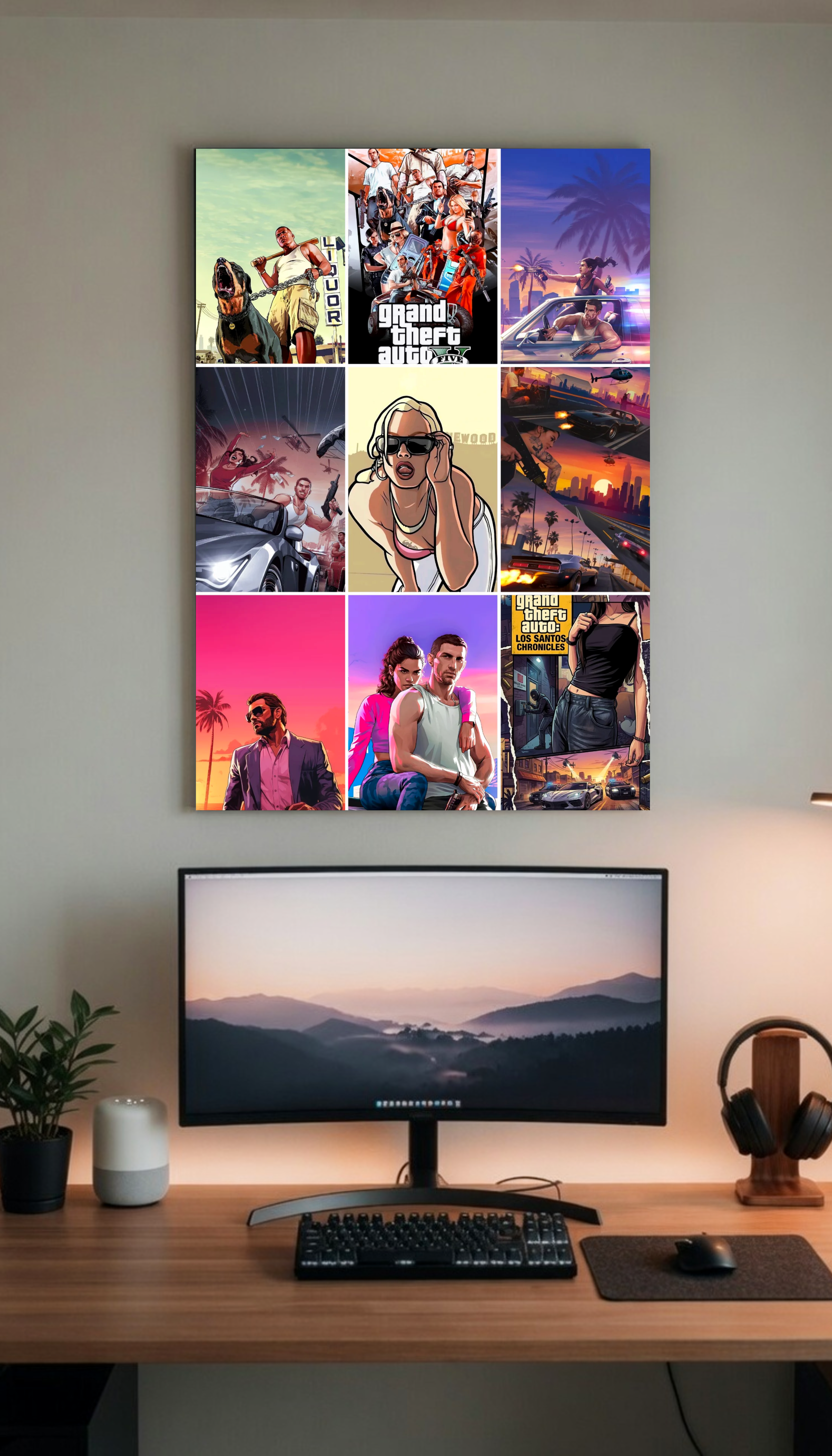 GTA Sticker Pack – Pack of 10 | Premium Vinyl Gaming Stickers