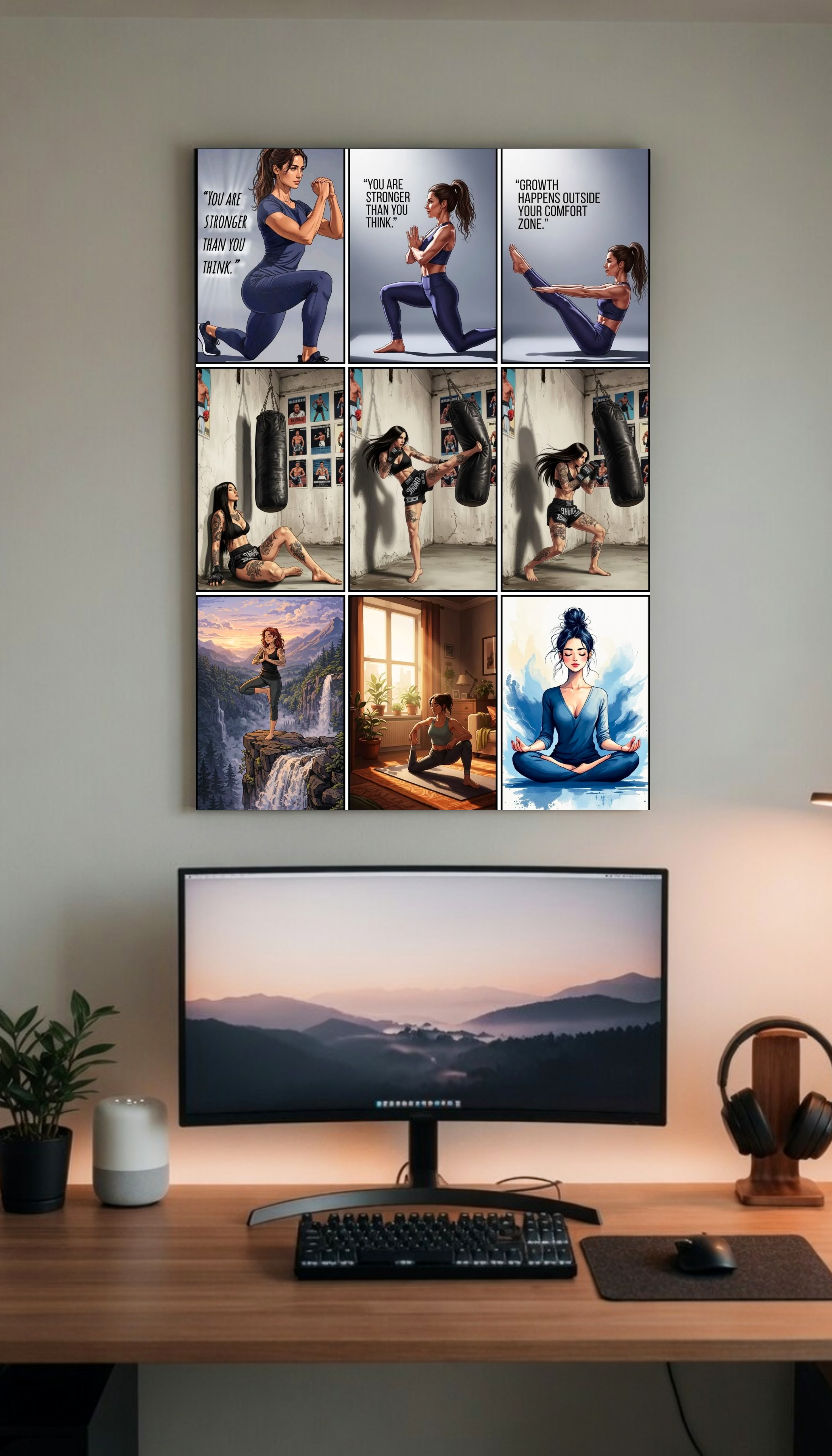 Empowered Mind & Body Sticker Pack (10 Pieces)