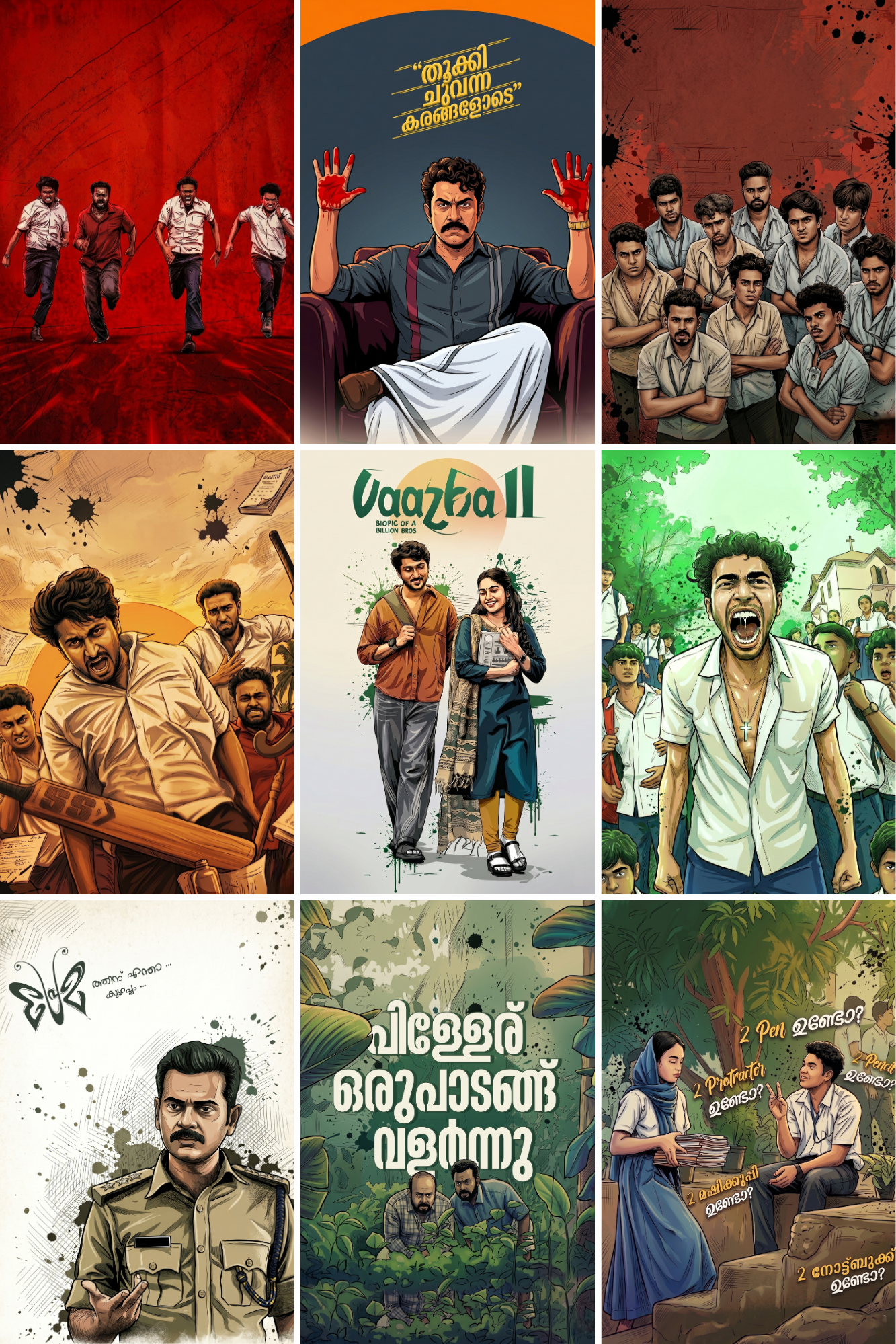 Vazha Movie Scene Wall Poster